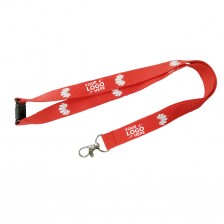 Polyester Lanyard with Break-away Buckle